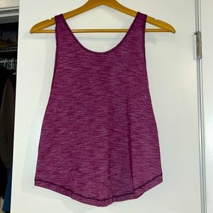 Lululemon purple workout top
